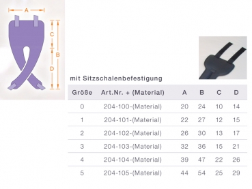 Sitzhose Komfort